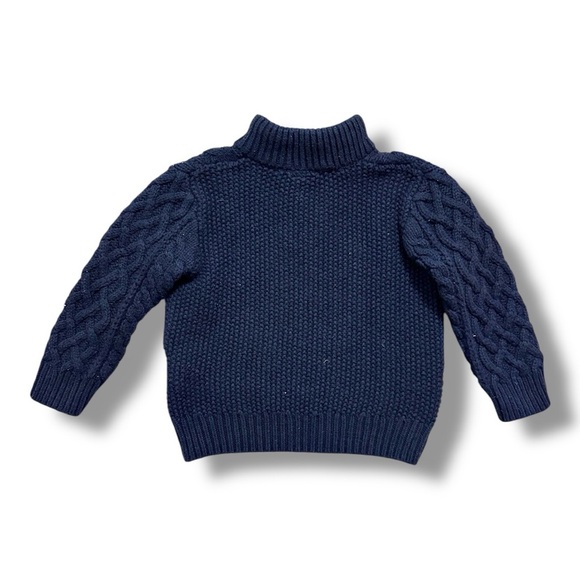 GAP | Toddler Mockneck Cable-Knit Sweater (3T) - Picture 2 of 3